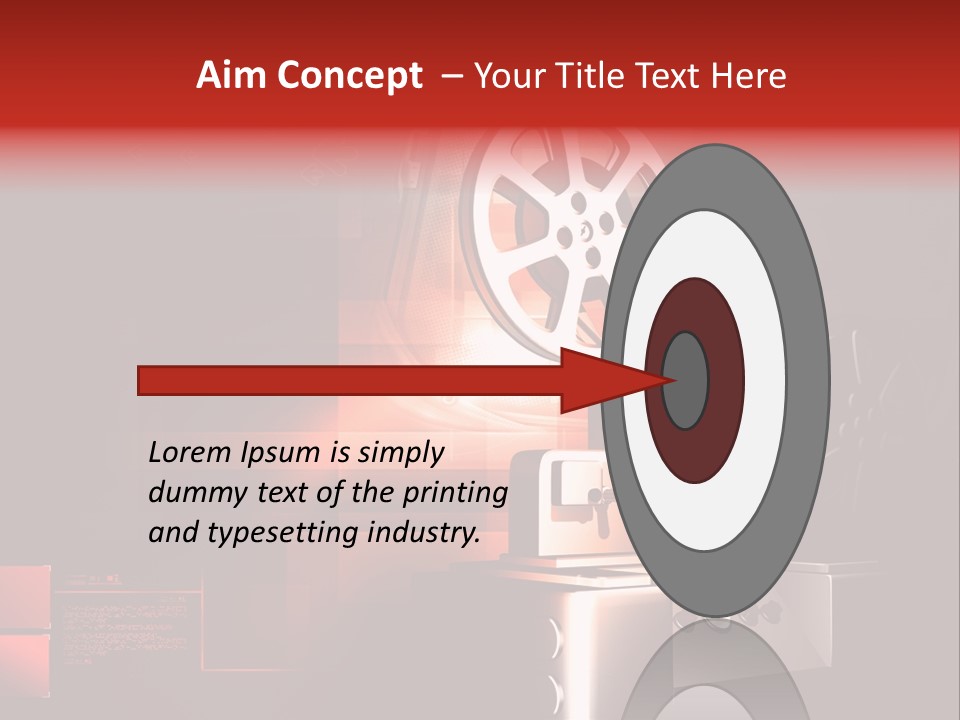 Retro Old Rotation PowerPoint Template