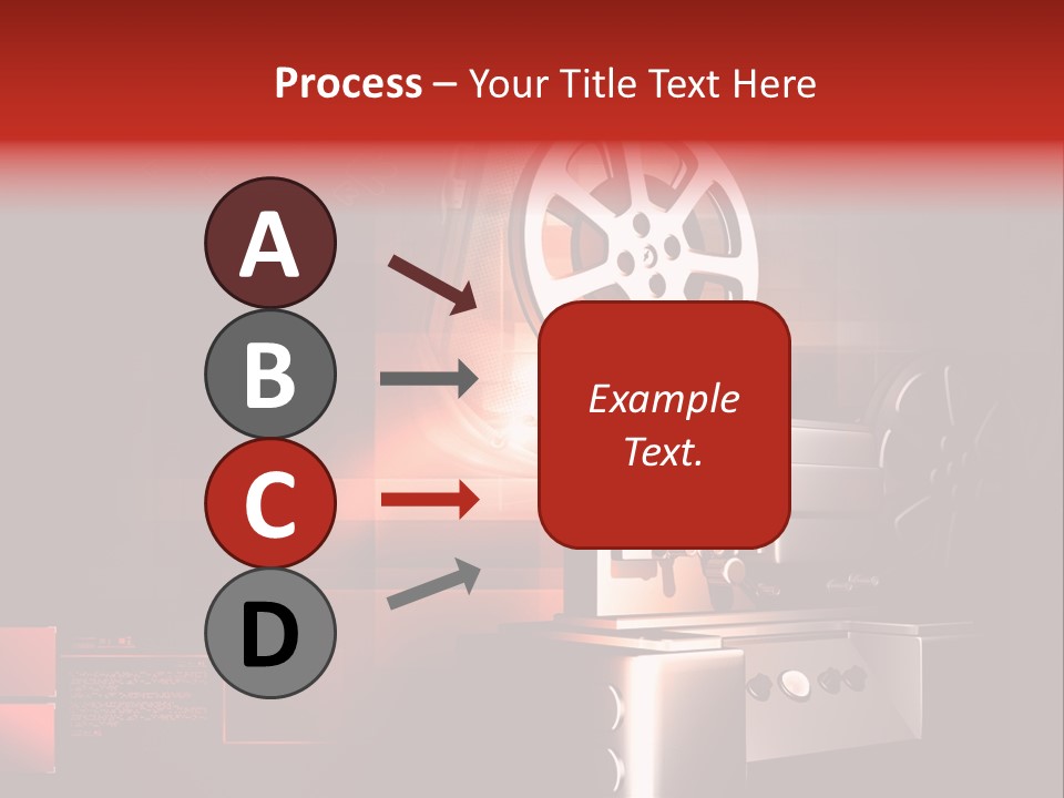 Retro Old Rotation PowerPoint Template
