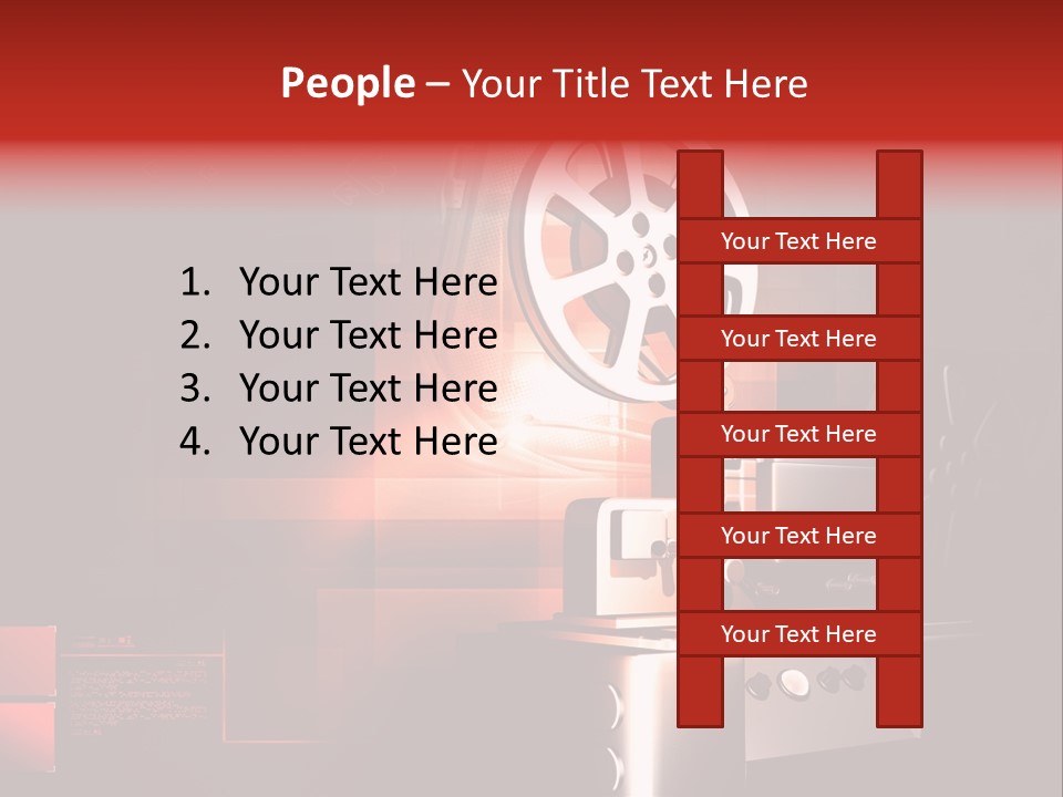 Retro Old Rotation PowerPoint Template