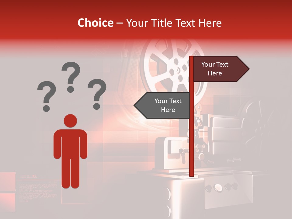 Retro Old Rotation PowerPoint Template