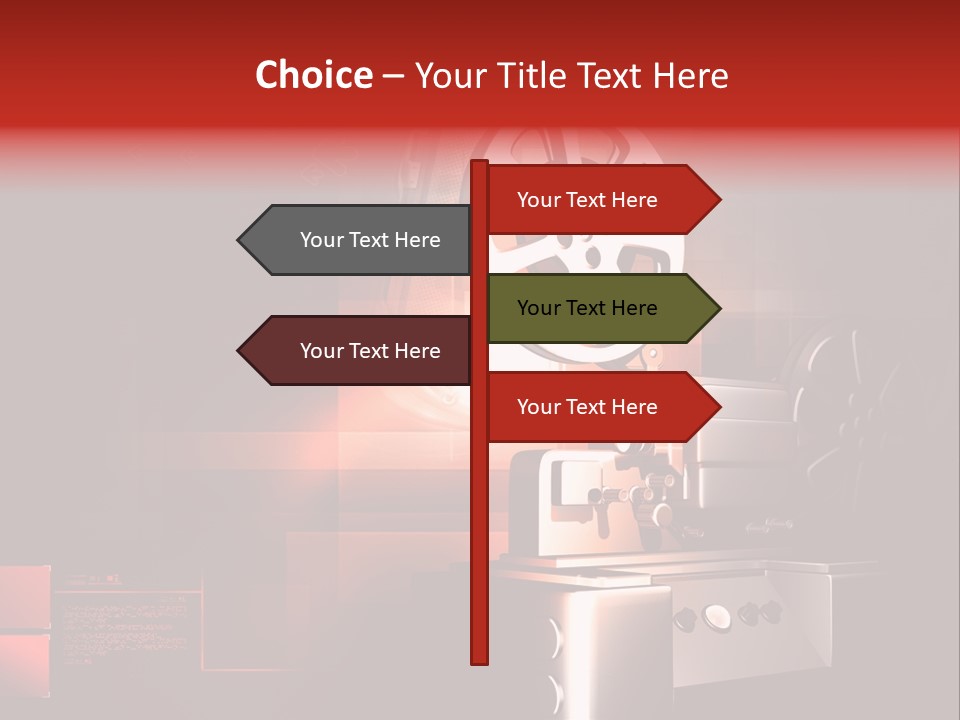 Retro Old Rotation PowerPoint Template