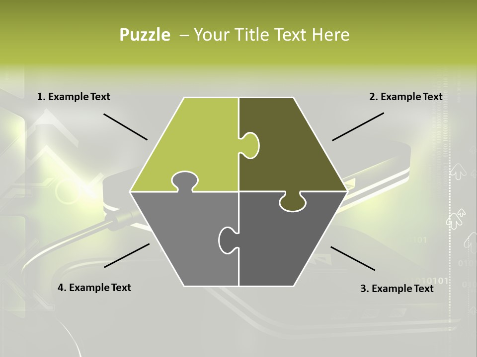 Illustration Electronic Internet PowerPoint Template