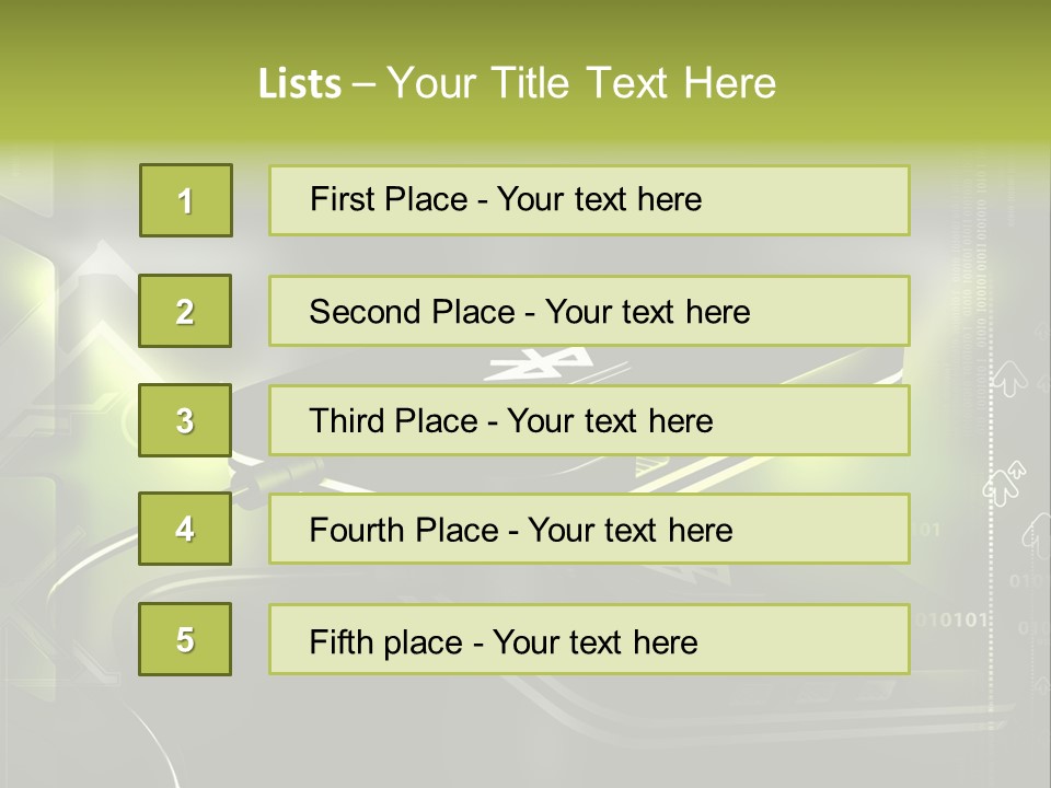 Illustration Electronic Internet PowerPoint Template