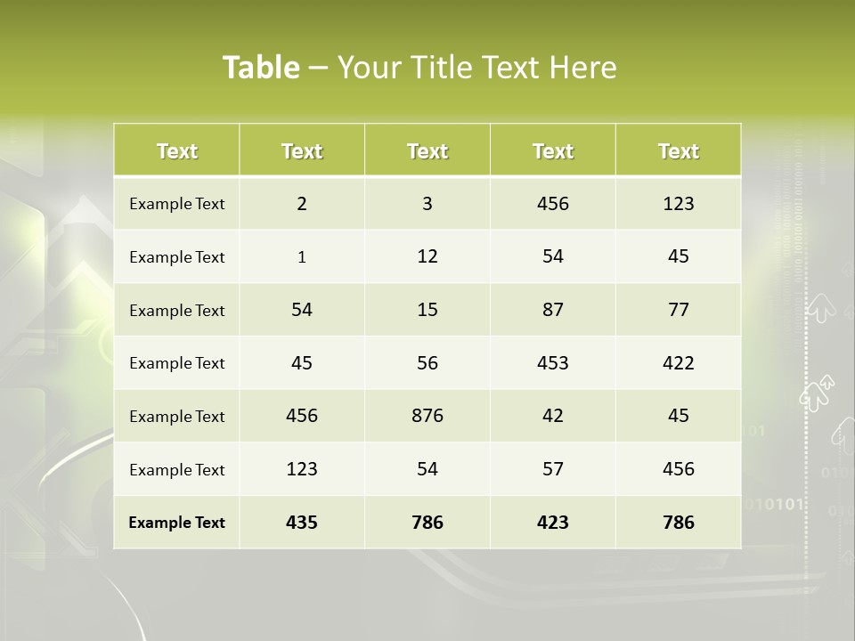 Illustration Electronic Internet PowerPoint Template