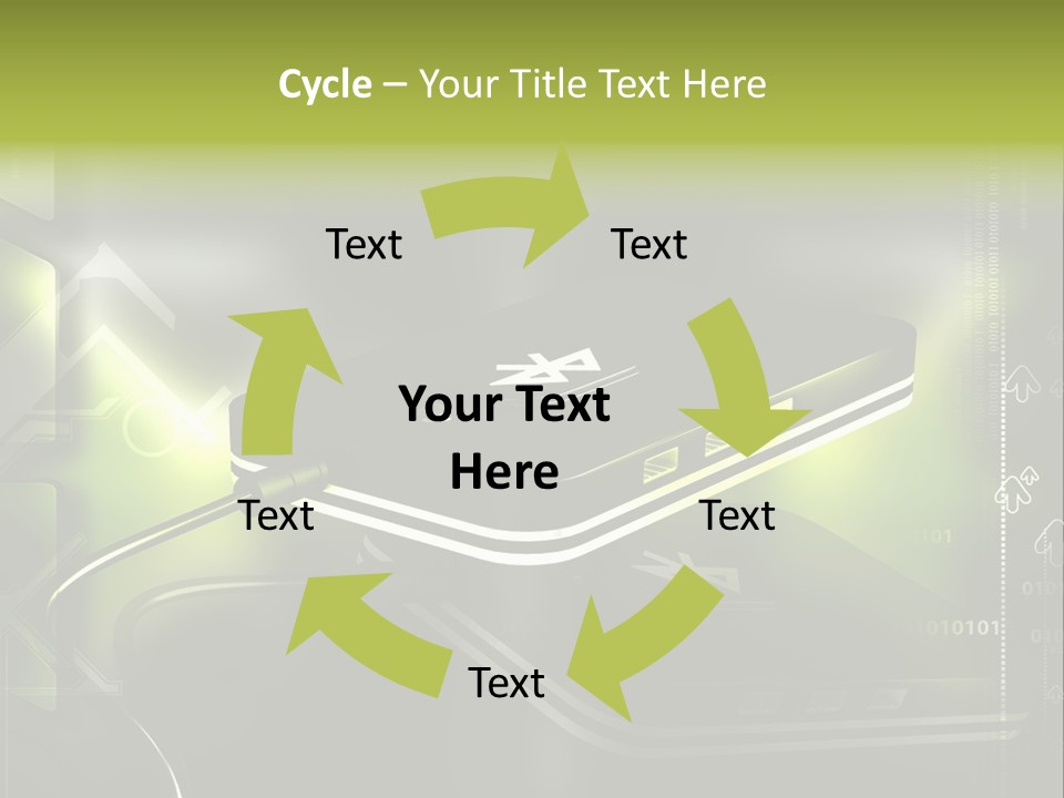 Illustration Electronic Internet PowerPoint Template