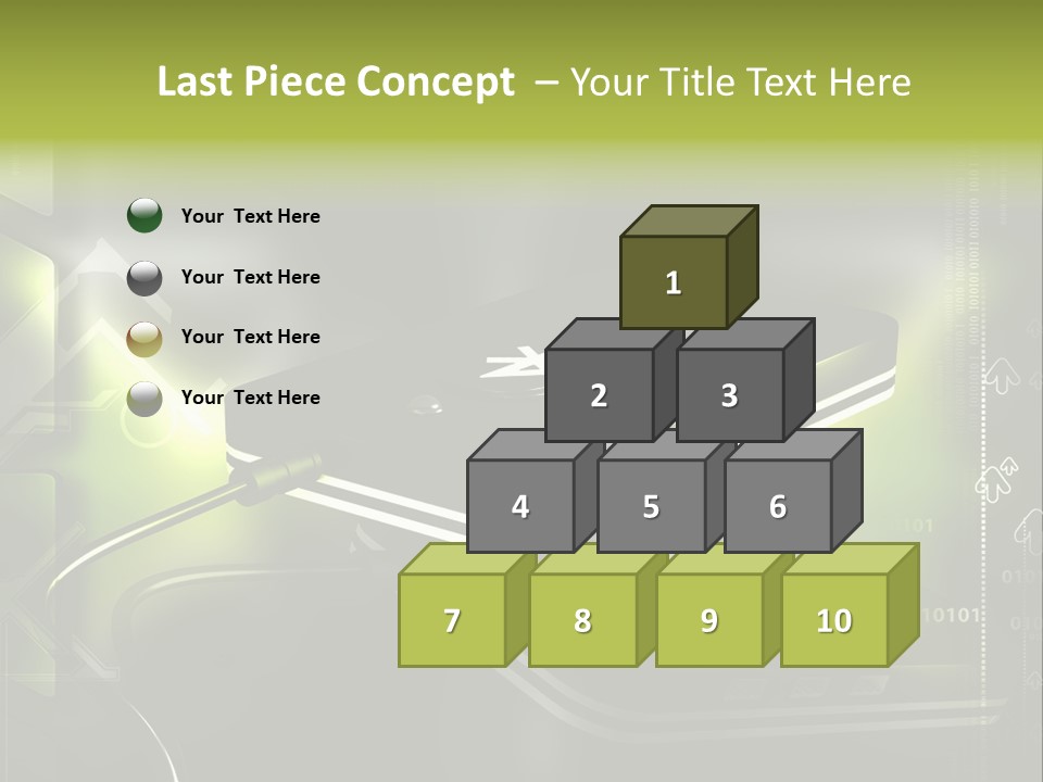Illustration Electronic Internet PowerPoint Template