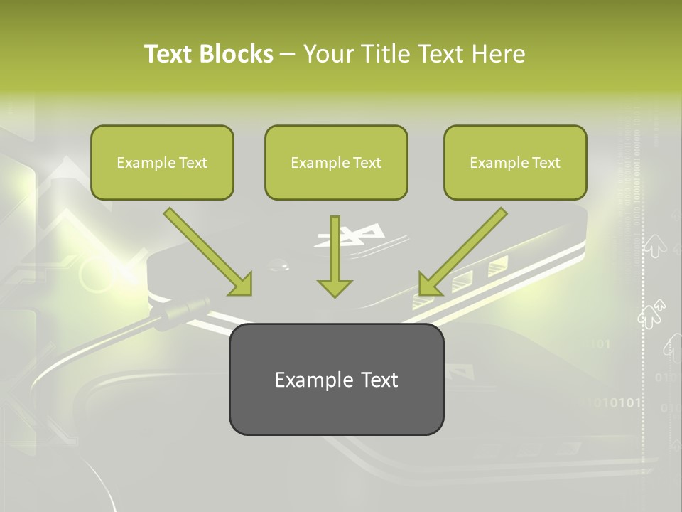 Illustration Electronic Internet PowerPoint Template