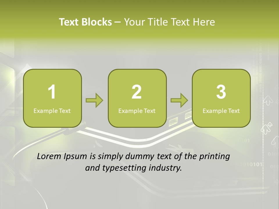 Illustration Electronic Internet PowerPoint Template