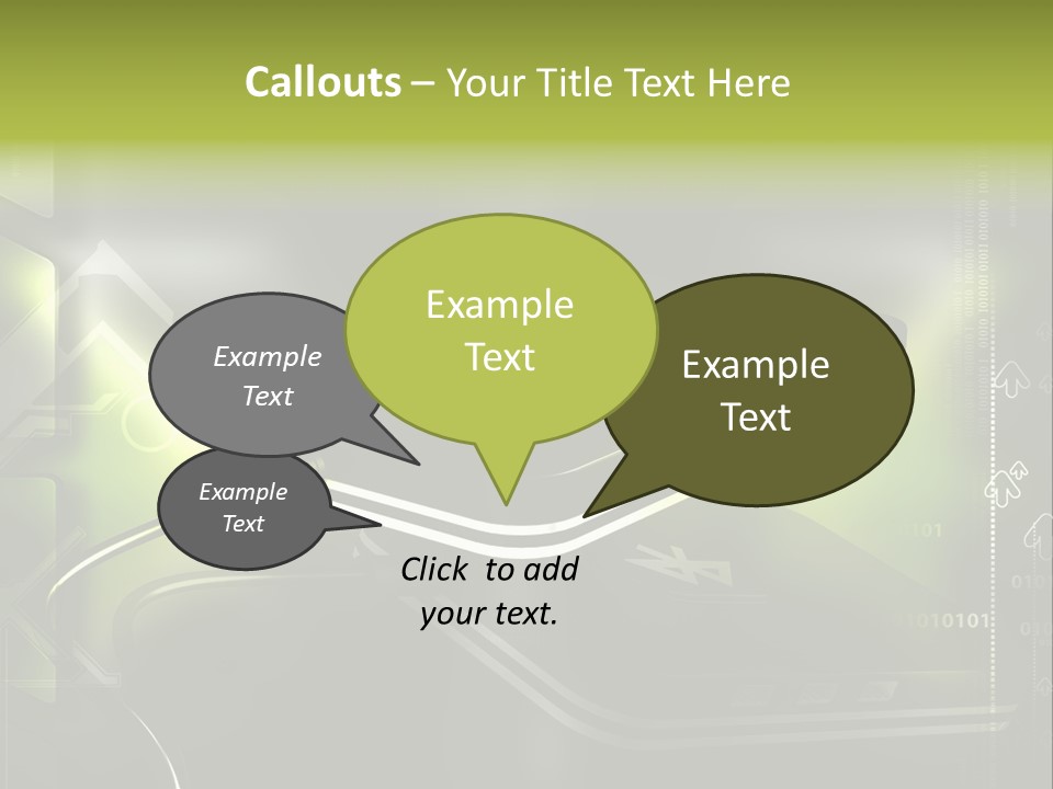Illustration Electronic Internet PowerPoint Template