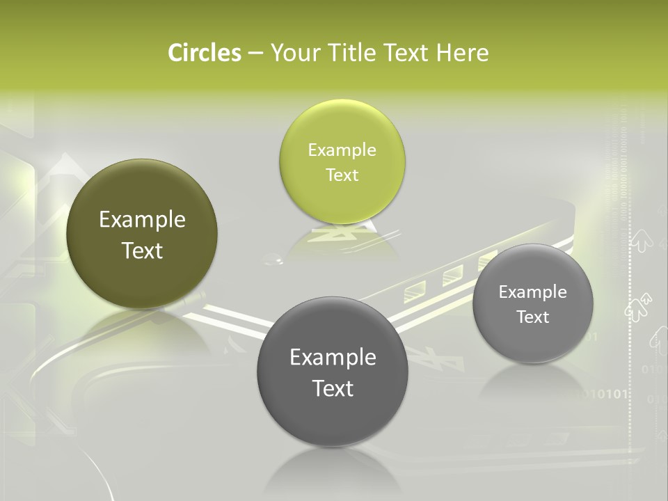 Illustration Electronic Internet PowerPoint Template