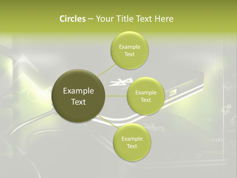 Illustration Electronic Internet PowerPoint Template