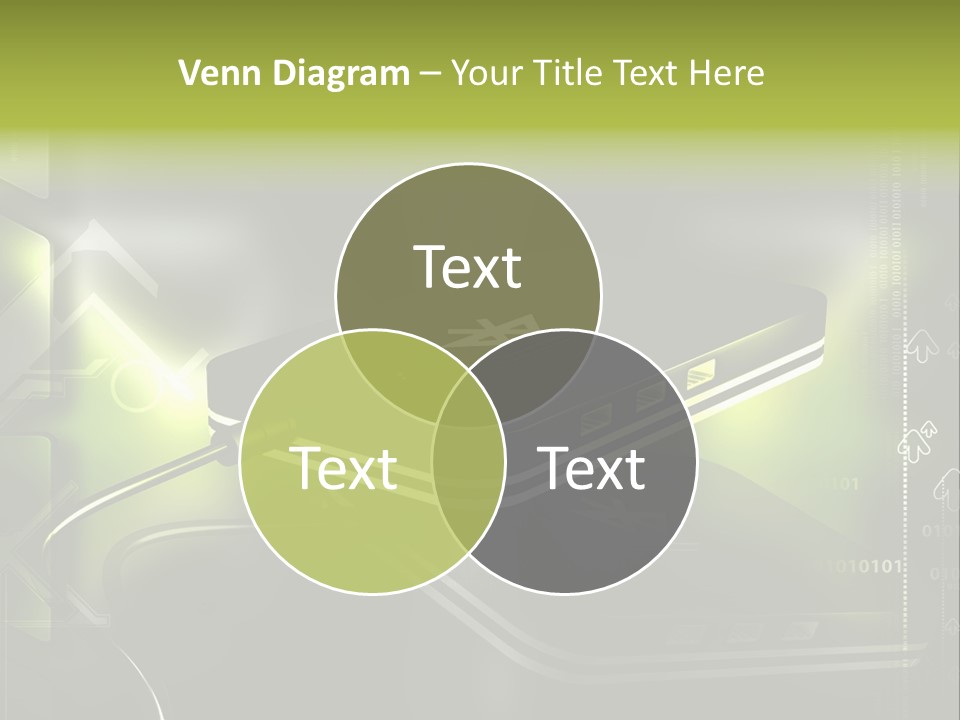 Illustration Electronic Internet PowerPoint Template