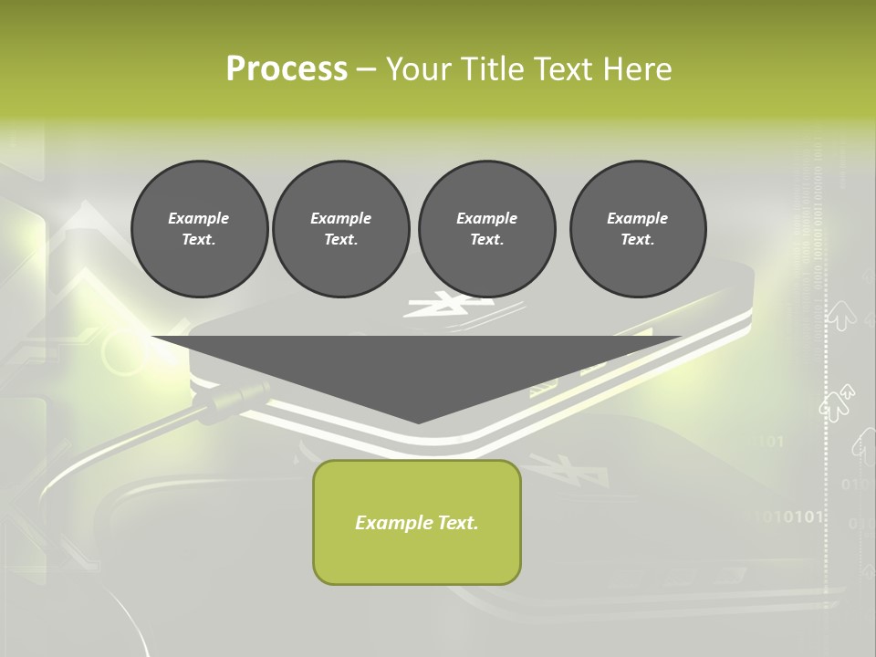 Illustration Electronic Internet PowerPoint Template