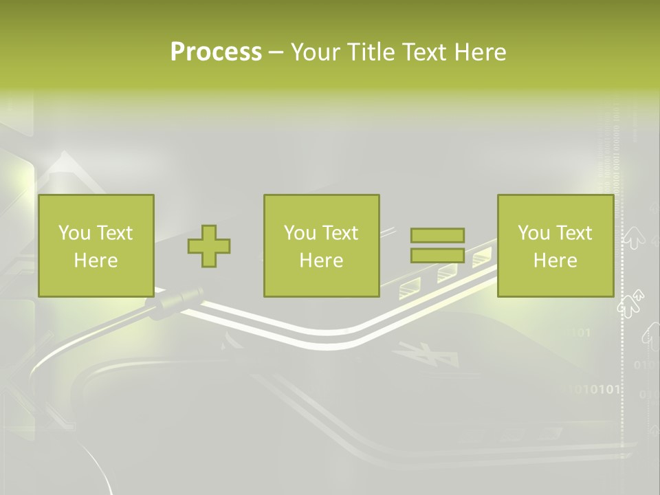 Illustration Electronic Internet PowerPoint Template