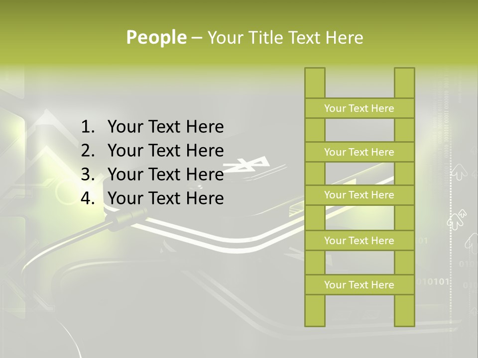 Illustration Electronic Internet PowerPoint Template