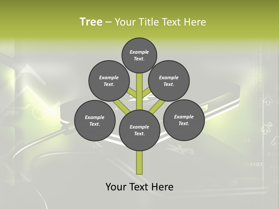 Illustration Electronic Internet PowerPoint Template