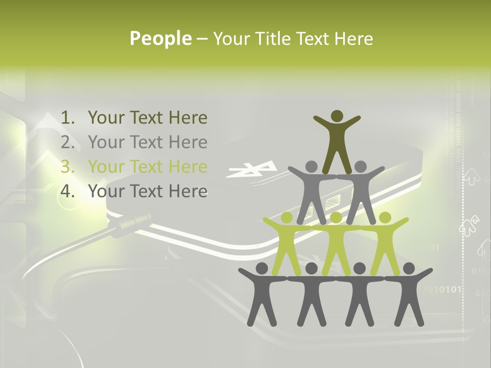 Illustration Electronic Internet PowerPoint Template