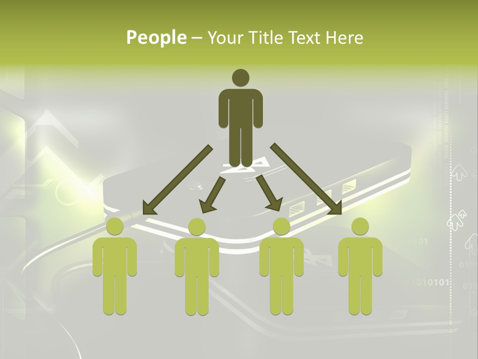 Illustration Electronic Internet PowerPoint Template