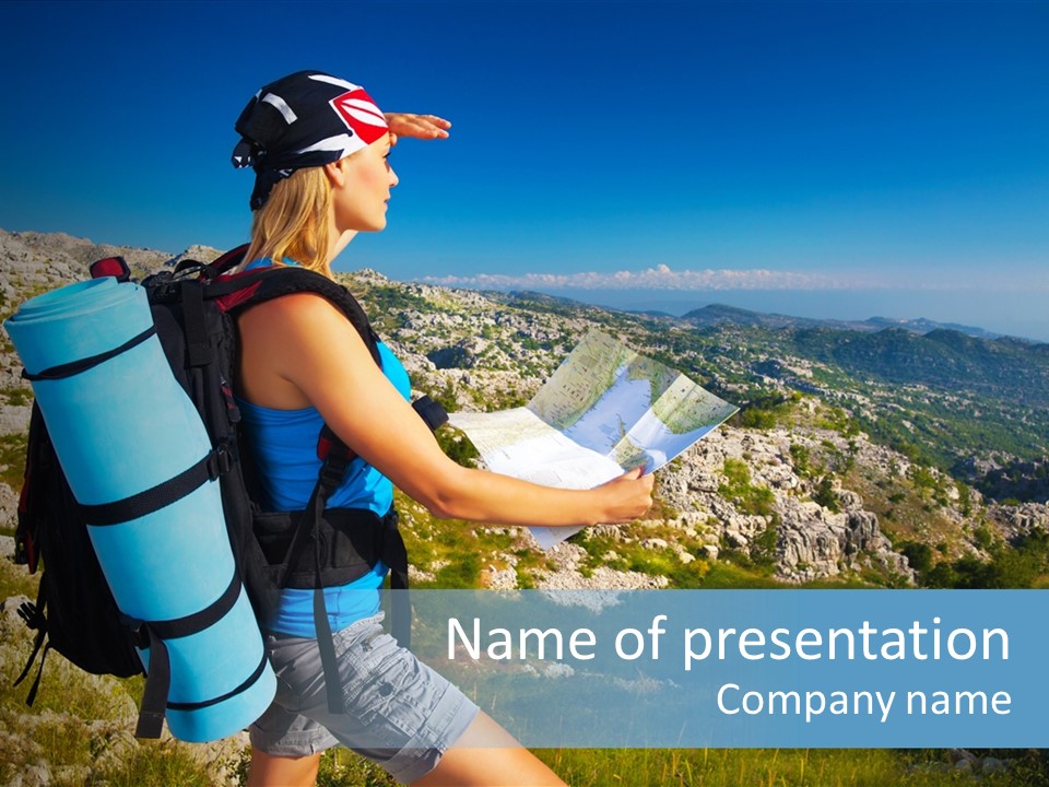 Mountain Young Extreme PowerPoint Template