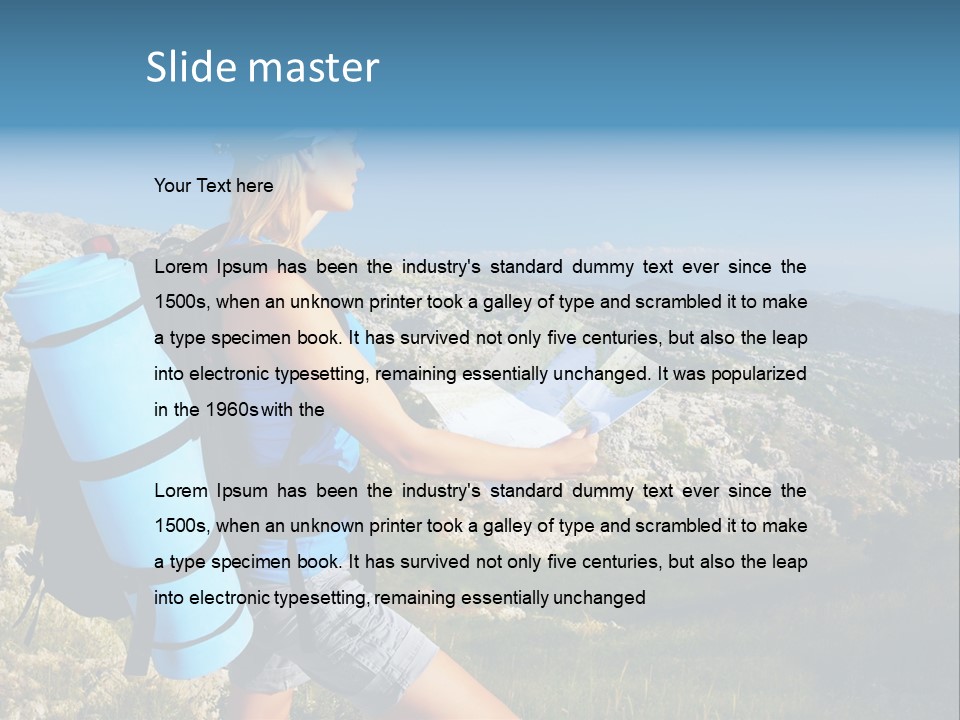 Mountain Young Extreme PowerPoint Template