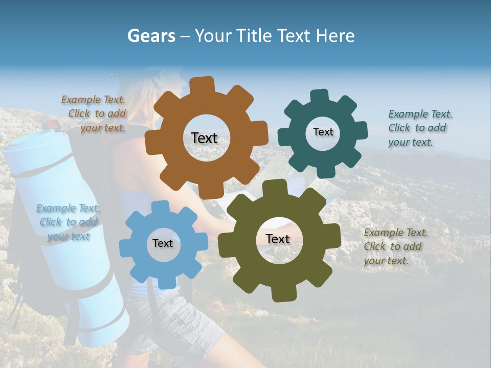 Mountain Young Extreme PowerPoint Template