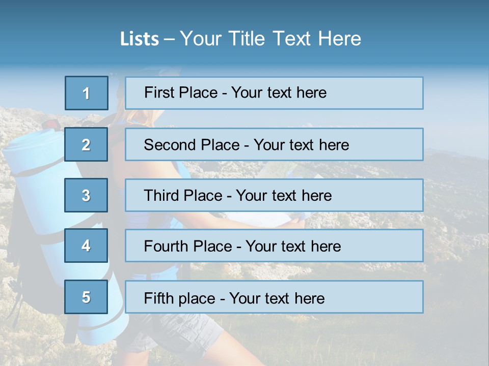 Mountain Young Extreme PowerPoint Template