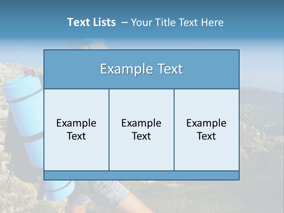 Mountain Young Extreme PowerPoint Template