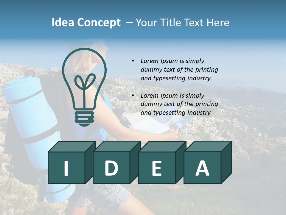 Mountain Young Extreme PowerPoint Template