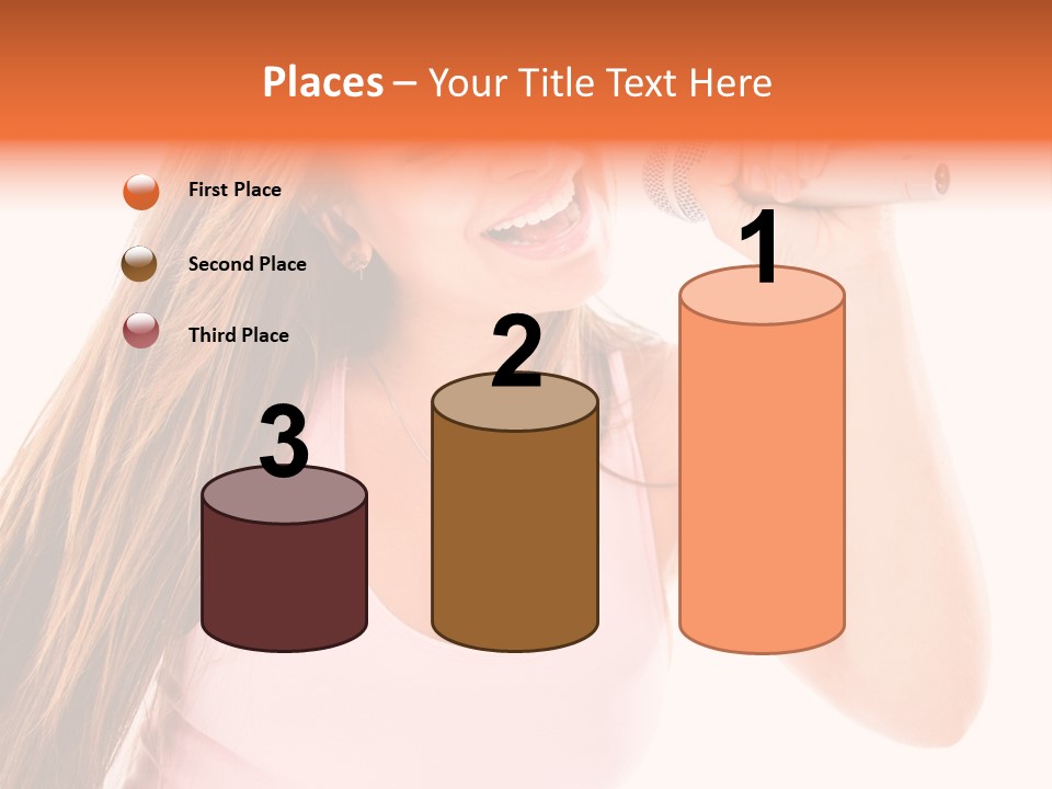 Girl Cute  PowerPoint Template