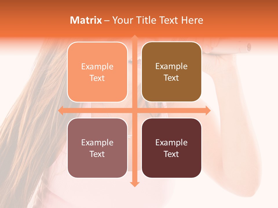 Girl Cute  PowerPoint Template