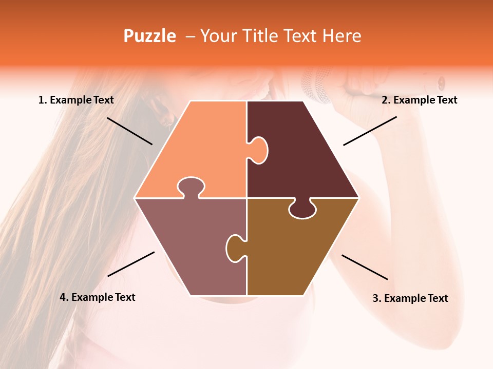 Girl Cute  PowerPoint Template