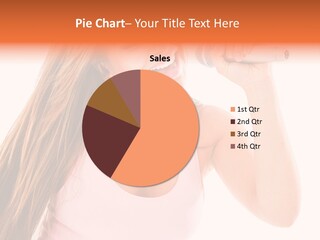 Girl Cute  PowerPoint Template