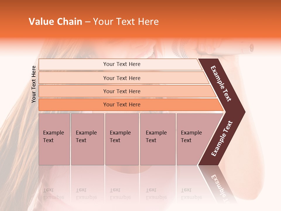 Girl Cute  PowerPoint Template