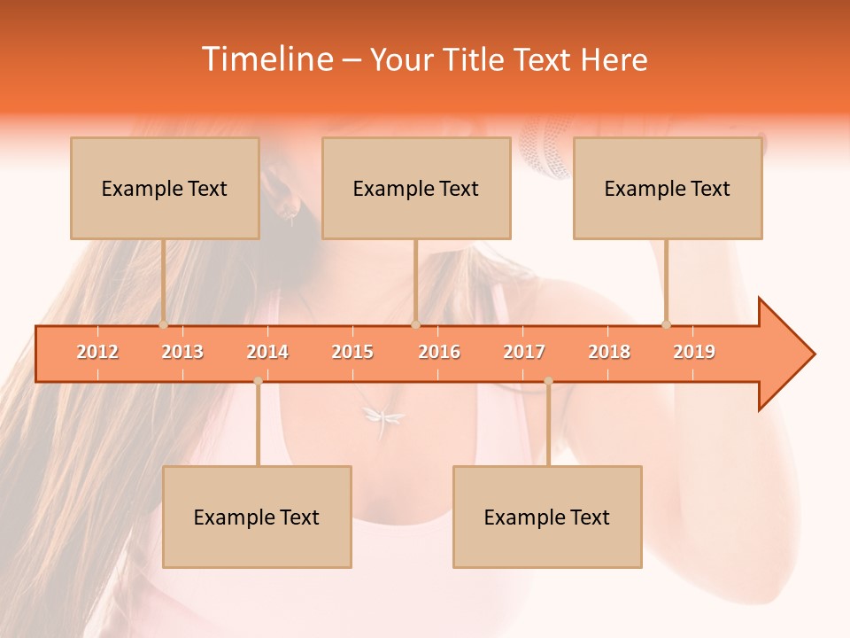 Girl Cute  PowerPoint Template