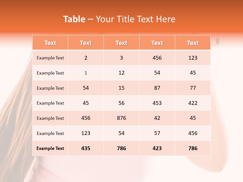 Girl Cute  PowerPoint Template