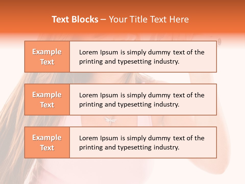 Girl Cute  PowerPoint Template