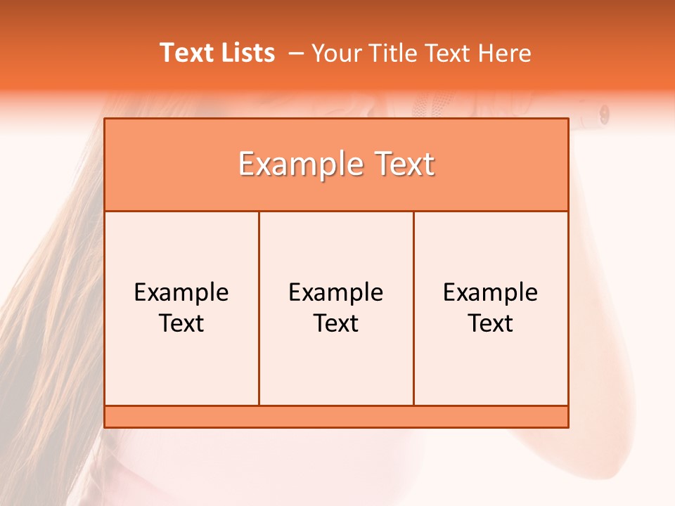 Girl Cute  PowerPoint Template