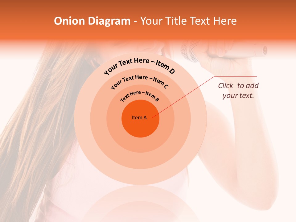 Girl Cute  PowerPoint Template