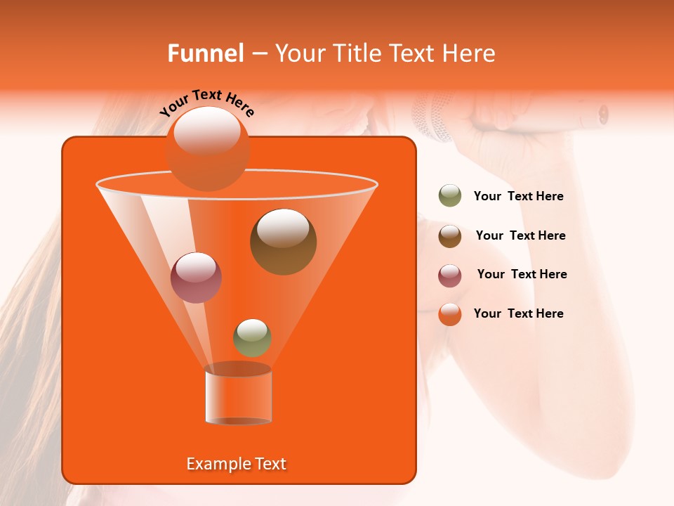 Girl Cute  PowerPoint Template