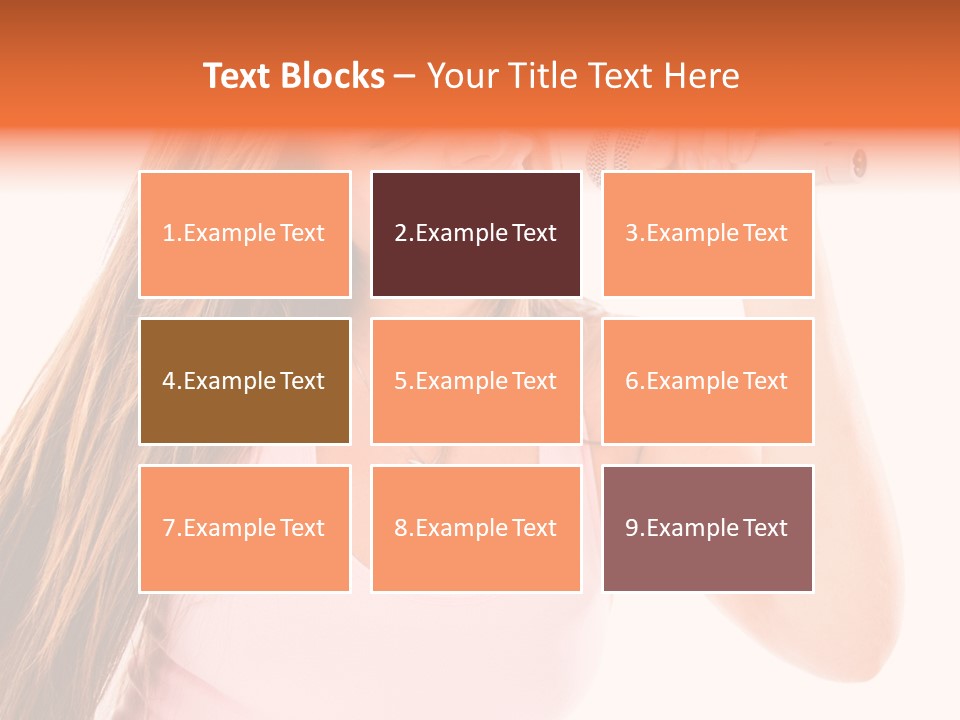 Girl Cute  PowerPoint Template