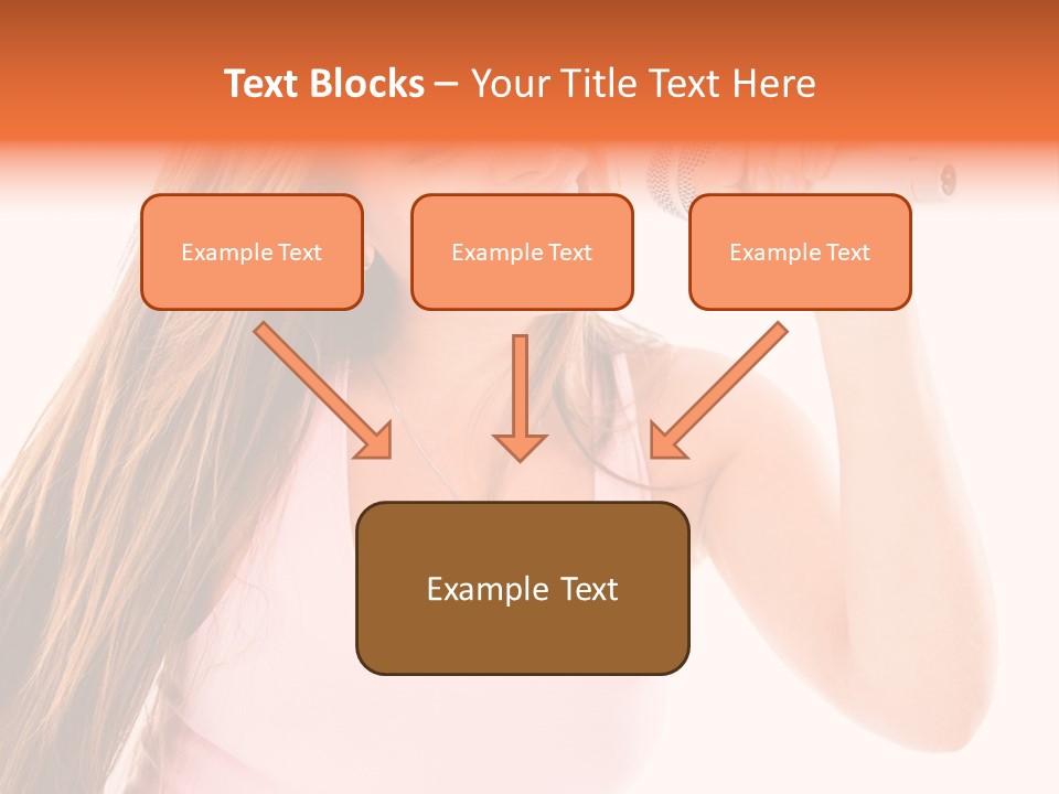 Girl Cute  PowerPoint Template
