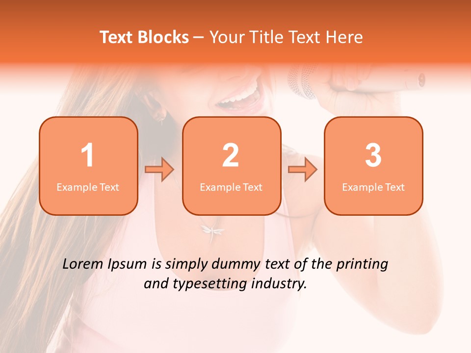 Girl Cute  PowerPoint Template