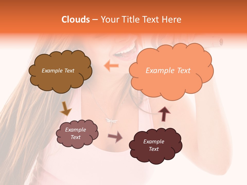 Girl Cute  PowerPoint Template