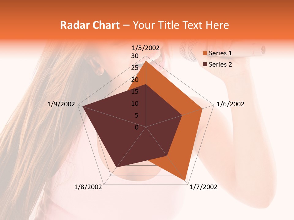 Girl Cute  PowerPoint Template
