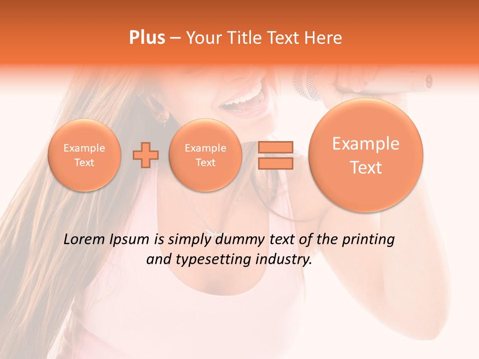 Girl Cute  PowerPoint Template
