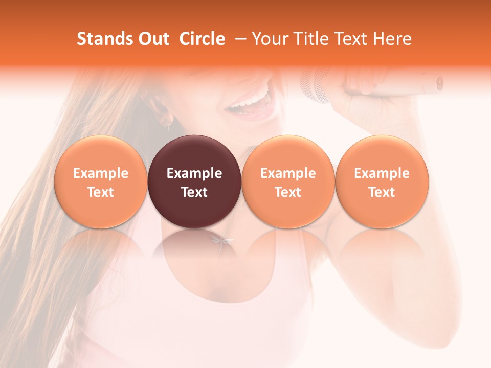 Girl Cute  PowerPoint Template