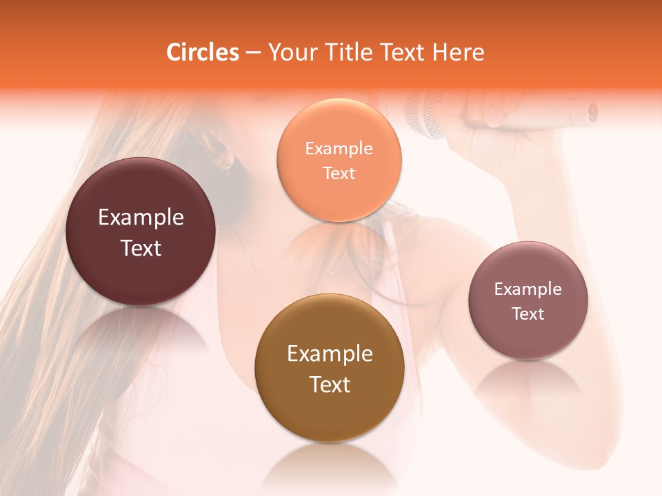 Girl Cute  PowerPoint Template