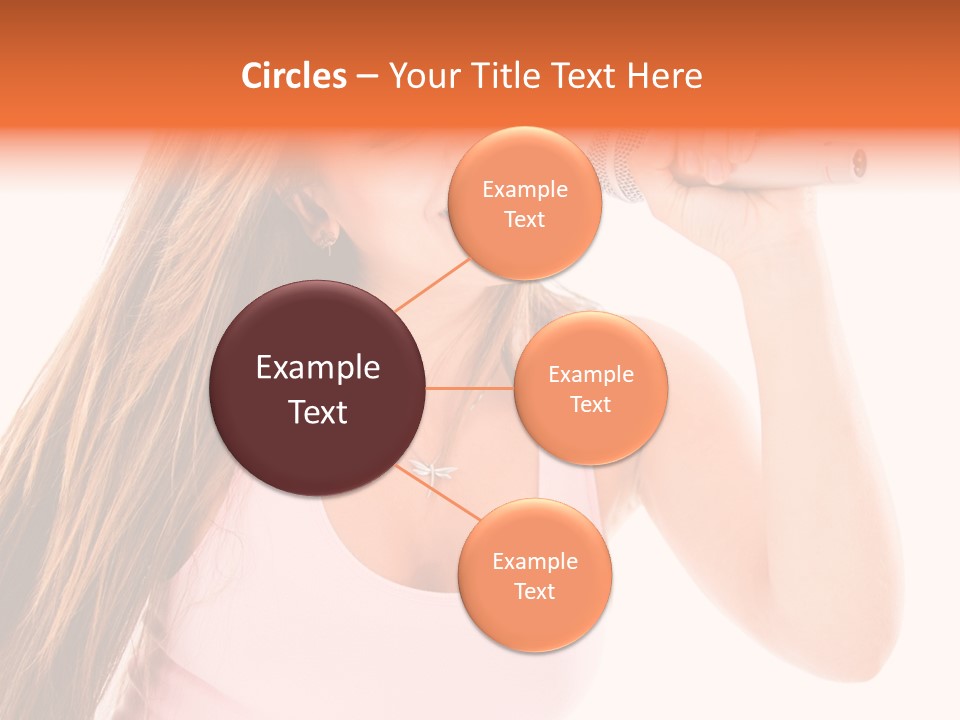 Girl Cute  PowerPoint Template