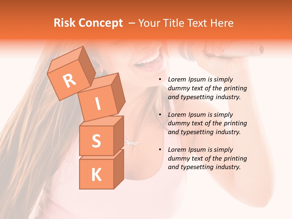 Girl Cute  PowerPoint Template