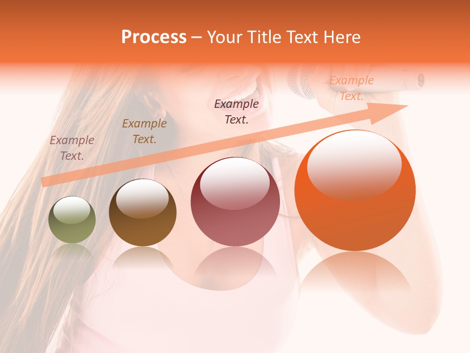 Girl Cute  PowerPoint Template